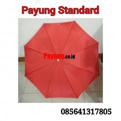 Payung Standar Merah Handle...