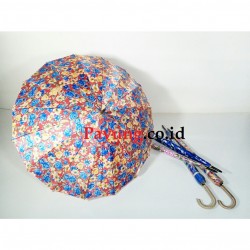 Payung Satin Motif Bunga...