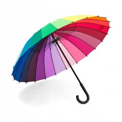 Payung Warna Warni Rainbow